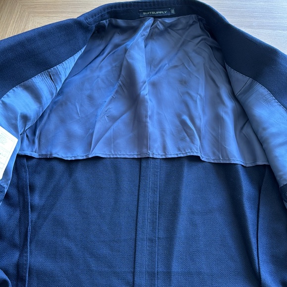 SuitSupply Navy all season sport jacket blazer size 52 / 42 - Picture 8 of 9
